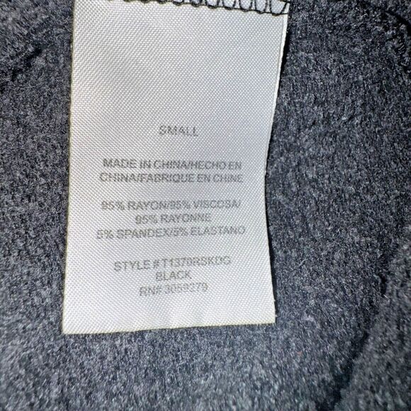 Thread & Supply Dark Gray Long Sleeve Cropped Pullover Top Small - Picture 4 of 4